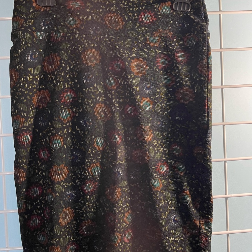 LuLaRoe Multicolored Midi Pencil Skirt